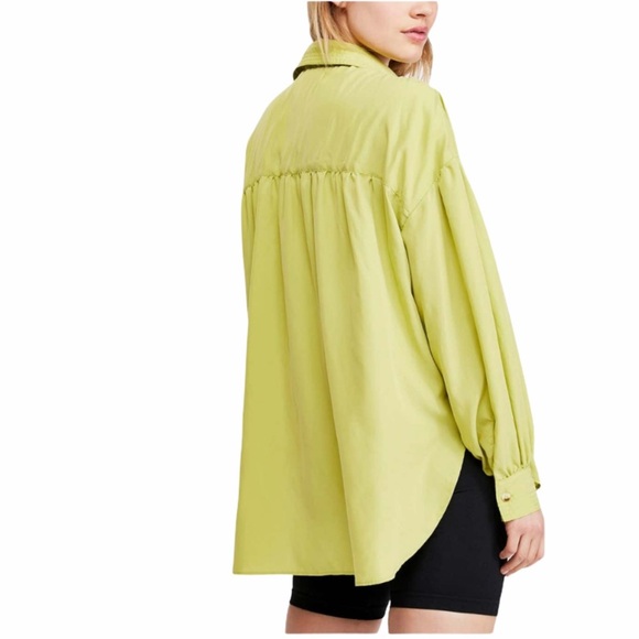 Free People Love Until Tomorrow Poet Blouse NWOT - Picture 6 of 6